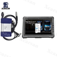 DAF VCI-560 MUX Ağır Vasıta Teşhis Tarayıcı Aracı için Davie 5.6.1 Yazılımı ile DAF Teşhis Cihazı için Getac F110 Tablet