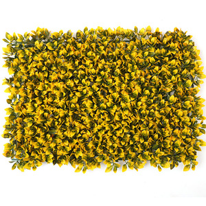 Mur végétal artificiel en eucalyptus 100cm-200cm pour décoration extérieure, mariage et maison - Product Image 2