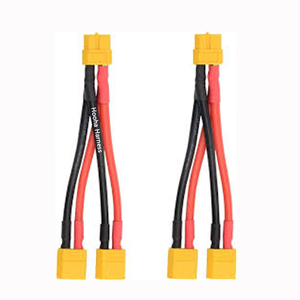 双连接器XT60电池适配器线束12AWG XT60电缆 - Product Image 5