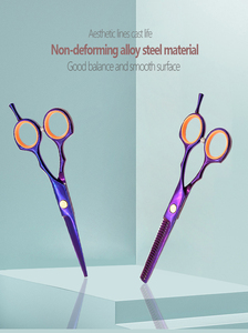 Kit de <span class=keywords><strong>ciseaux</strong></span> à cheveux, <span class=keywords><strong>ciseaux</strong></span> à effiler, <span class=keywords><strong>ciseaux</strong></span> professionnels pour coiffeur, <span class=keywords><strong>ciseaux</strong></span> de salon pour texturiser, <span class=keywords><strong>ciseaux</strong></span> à lame de rasoir - Product Image 5