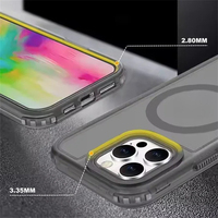 Coque de protection magnétique robuste 3-en-1 pour iPhone 17 Air 16 15 14 13 12 Pro Max Plus 16 Pro – Accessoire de protection