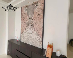 Dalles de granit naturel polies Goldtop Pandora pour comptoirs, dessus de vanité, panneaux muraux, carreaux de sol, tables à manger, tables basses - Product Image 4