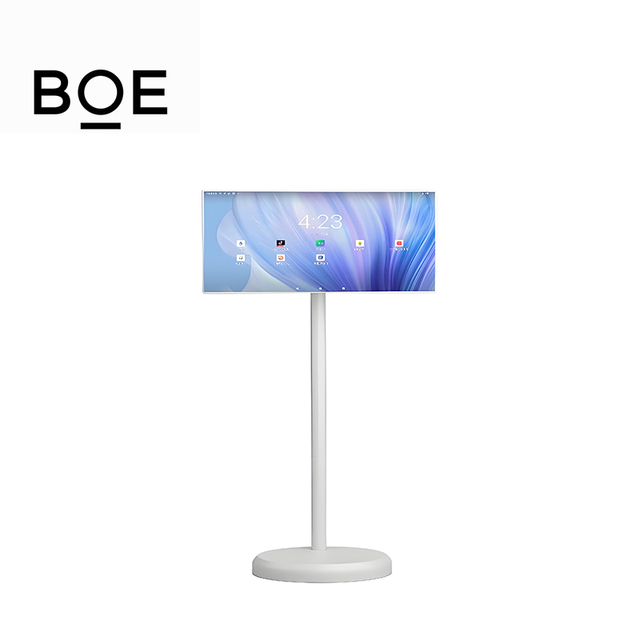 BOE 21.5 Inch Portable Smart TV 4K Wireless OS IP65 Vertical Rotating Touch Screen Monitor Battery Operated Graphics Animation