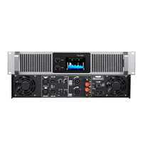 Amplificateur professionnel haute puissance FQ-1000 2 canaux 2x1000W, montage en rack 2U, 8 ohms, classe D, XLR, Speakon pour scène, DJ, KTV, sonorisation live