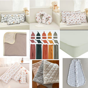 หมอนรองตัวเด็กทารก Tencel ขายส่ง OEM, ชุดหมอนคู่หูเด็กเล็กที่นุ่มสบาย ผลิตจากใยไผ่ผสมสแปนเด็กซ์, หมอนเพื่อนนอนสำหรับเด็ก - Product Image 2