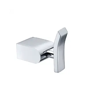 Hotel design brass chromed clothes robe hook with best quality