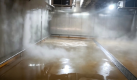 Machine de décongélation à basse température et haute humidité pour poulet, canard et volailles congelés.