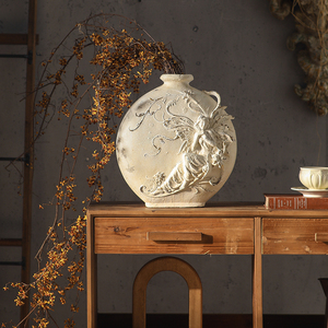 Vase de table créatif haut de gamme scandinave rétro relief maison <span class=keywords><strong>salon</strong></span> accessoires décoratifs idée cadeau - Product Image 3