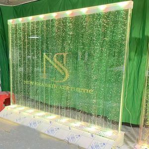 Pared <span class=keywords><strong>de</strong></span> cascada <span class=keywords><strong>de</strong></span> acrílico moderna con luz Led, fuentes <span class=keywords><strong>de</strong></span> pared <span class=keywords><strong>de</strong></span> <span class=keywords><strong>agua</strong></span> móviles utilizadas como cascada <span class=keywords><strong>de</strong></span> casa y divisor <span class=keywords><strong>de</strong></span> habitación con logotipo - Product Image 4