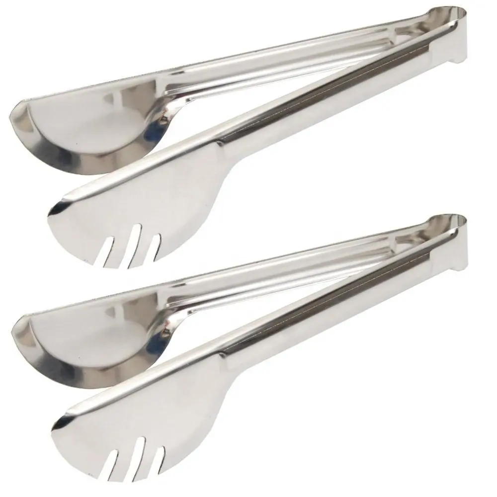 Kitchen Accessories Stainless Steel Food Tongs Serving