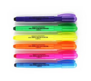 Marcador Fluorescente en Gel Tipo Push, Estilo Jelly Highlighter Pen - Product Image 1