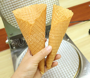 Moule à cornets de glace en spirale, moule à croissants, moule à cornets à la crème, rouleau à gaufres pour omelettes, outil de cuisine pour cornets de gaufres - Product Image 5