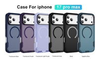 Funda Magnética Anti-Golpes JUNBO Defender para iPhone 18 17 16 15 Pro Max, Funda Protectora Completa a Prueba de Golpes