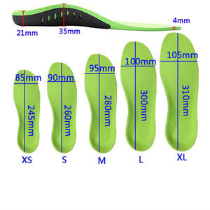 Custom Made Hard Density EVA Inside High Arch Support Flat Foot Plantar Orthopedic Insoles - Product Image 3