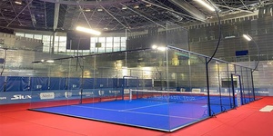 <span class=keywords><strong>Cancha</strong></span> DE <span class=keywords><strong>TENIS</strong></span> súper panorámica Vidrio templado Padel Court Grass - Product Image 5