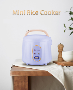 Mini cuiseur à riz électrique en forme de tambour de 0,8 L Cuiseur à riz portable multifonctionnel 2L - Product Image 2