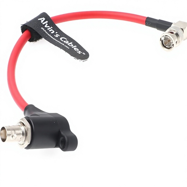Alvin's Cables SDI-Protector for RED-Komodo SDI Port Protection Galvanic Isolation BNC Male to Female Braided Jacket Cord