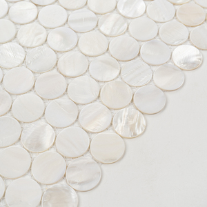 Phật sơn cao cấp sang trọng vỏ Gạch Mosaic trộn thiên nhiên Vòng biển vỏ Gạch Mosaic tường backsplash gạch - Product Image 4