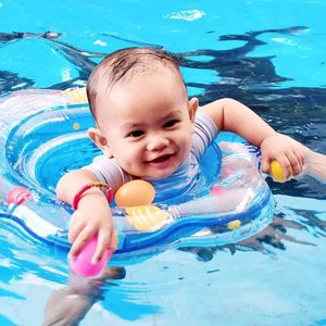 Flotador de Piscina para Bebés con Doble Bolsa de Aire, Asiento de Seguridad y Anillo de Natación para Niños y Bebés de 6 a 36 Meses - Product Image 3