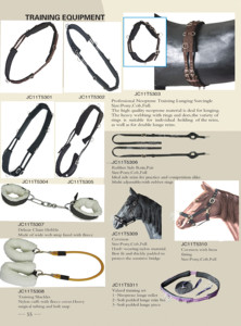 Matériau en néoprène à rayures Horse Reflex avec bande réfléchissante argentée pour licou - Product Image 6