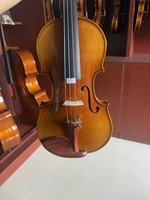 Violon Guarneri 4/4 en bois européen, grain flammé, son doux et agréable, épicéa et érable massifs, fait main
