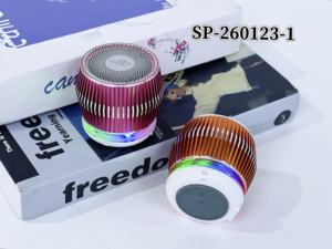 Mini Altavoz Bluetooth Inalámbrico RGB LED, Caja de Sonido Estéreo HiFi Portátil con Tarjeta TF, <span class=keywords><strong>Radio</strong></span> <span class=keywords><strong>FM</strong></span>, para Viajes al Aire Libre, Regalo para Fiestas - Product Image 3