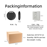 Nouveau Traceur GPS Mini 2026 pour Animaux de Compagnie, Double Système Apple Android, Longue Autonomie, Localisateur Mondial pour Chiens