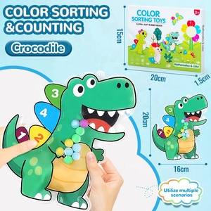Juguete Sensorial Antiestrés de Cuentas de Agua para Clasificar por Color, Bolsa de Compresión para Aliviar el Estrés, Juguete de Descompresión para Niños y Adultos, Novedad para la Oficina, CE - Product Image 2