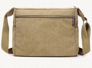 Sac messager pour homme, sacs postaux en toile, sac messager vintage pour homme - Product Image 3