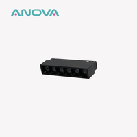Grille de rail magnétique amovible ultra mince pour plafond encastré