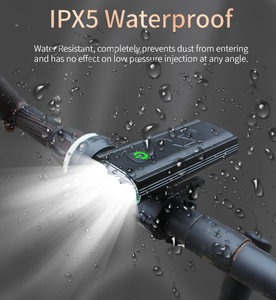 ไฟจักรยานแบบชาร์จได้ สว่างพิเศษ กันน้ำ ไฟหน้าและไฟท้าย LED ชุดไฟจักรยาน - Product Image 2