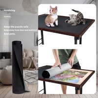 Table de puzzle en bois réglable en hauteur pour adultes, design moderne, pieds portables, accessoire de puzzle transfrontalier, salon, enfants, carré YH