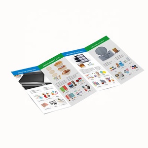 سعر تروجي قسط المغلفة ورقة مشرق الطباعة الملونة مخصص نشرة كتيب نشرة نشرة مطفية النهاية قائمة مطعم الكتيب - Product Image 5
