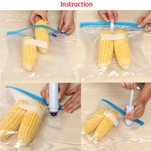 Bolsa de nailon con sellado térmico al vacío de PE transparente de grado alimenticio al por mayor impresa en offset para alimentos para mascotas 100 piezas MOQ con bomba - Product Image 2