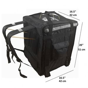 Mochila Térmica Personalizada para Entrega de Alimentos, Bolsa de Entrega con Aislamiento Térmico para Comida Caliente y Fría - Product Image 4