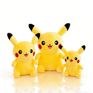 Peluche Pokémon Pikachu da 35-90 cm all'ingrosso, personaggio anime ufficiale, giocattolo di peluche carino - Product Image 2