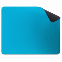 Tapis de souris personnalisé par sublimation, base en caoutchouc naturel, surface en tissu jersey, tapis de souris vierge, logo personnalisé OEM, taille sur mesure