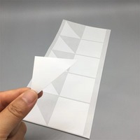 Adhesivo de Doble Cara Triangular Ultrafino para Cajas Plegables, Caja de Color, Papel de Algodón de Alta Viscosidad, Adhesivo de Doble Cara para Troquelado
