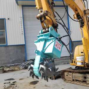 Promoción bibo!! Envío Gratis: Cortadora de Tambor Rotatorio Hidráulica para Excavadora, para Romper Roca Dura - Product Image 4