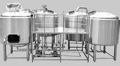 1000L 1000 Litros 10HL Equipo de <span class=keywords><strong>Microcerveceria</strong></span> Electrica Artesanal Cerveza cervecería Hervidero Masaje Tun Llave en mano Proye - Product Image 6