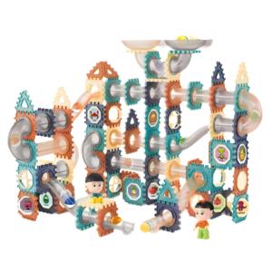 2025 nóng Bán Tự Làm từ ABS nhựa mô hình câu đố trẻ em của cảm giác khối xây dựng thiết lập giáo dục đá cẩm thạch chạy bóng cho trẻ em' - Product Image 2