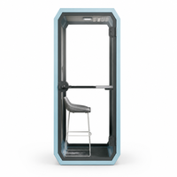 Cabine insonorisée HAUMR, mobilier de bibliothèque, cabine acoustique modulaire personnalisable en aluminium pour la pratique musicale et le travail de doublage