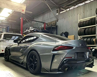 Diffuseur arrière en fibre de carbone sèche style IN, séparateur inférieur de pare-chocs arrière, kit aérodynamique pour Toyota GR Supra A90 A91, lèvre de spoiler arrière sport