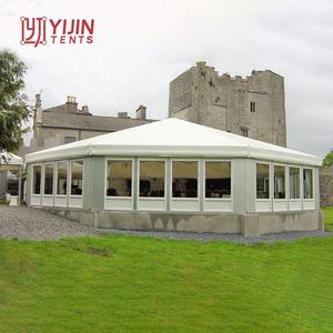 6x6m 8x8m Popular Hexagon Event Party Marquee <b>Tent</b> <b>Car</b> Show Exhibition Trade <b>Tent</b> - Product Image 3