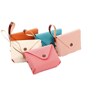 Korean Style Coin <b>Purse</b> with Snap Button <b>Small</b> Wallet Wholesale Mini Womens Key Pouch Hand Carry Bag - Product Image 5