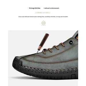 Bottes Martin mi-montantes pour hommes, grande taille, chaussures de travail décontractées à lacets, idéales pour l'extérieur – Meilleures ventes - Product Image 6