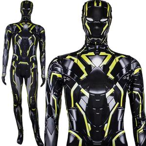 子供のスーパーヒーローコスプレ衣装ユニセックスジャンプスーツのモダンで斬新なデザイン - Product Image 3