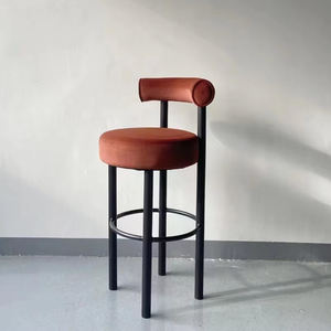 <span class=keywords><strong>Tabouret</strong></span> <span class=keywords><strong>de</strong></span> comptoir rembourré en bouclette grise sur mesure avec pieds en fer <span class=keywords><strong>noir</strong></span> <span class=keywords><strong>mat</strong></span>, chaise <span class=keywords><strong>de</strong></span> <span class=keywords><strong>bar</strong></span> moderne pour îlot <span class=keywords><strong>de</strong></span> cuisine <span class=keywords><strong>de</strong></span> 35,5 pouces, Australie - Product Image 5