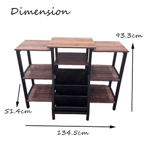 <span class=keywords><strong>Meuble</strong></span> de rangement pour disques vinyles Support pour tourne-disque Support pour tourne-disque - Product Image 2