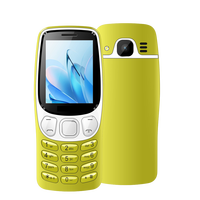 Teléfono Móvil Clásico 3210 (2024) 2G, Pantalla de 1.77 Pulgadas, Batería de 1500 mAh, Teclado Qwerty para Juegos, Doble SIM, Español, Alemán